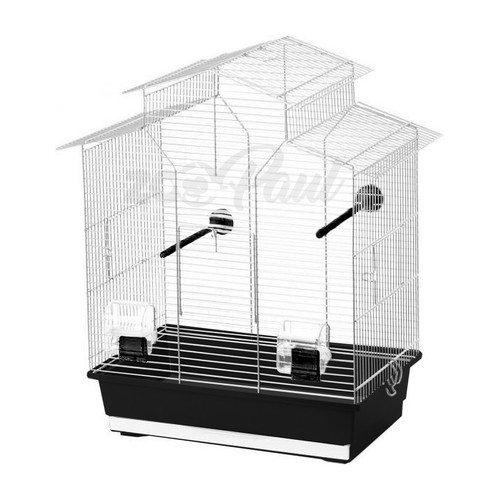 Cage pour oiseaux 60cm noir - cage, à