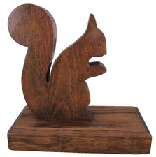 Sculpture bois verni Écureuil