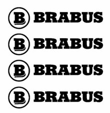 4 STICKERS B R A B U S