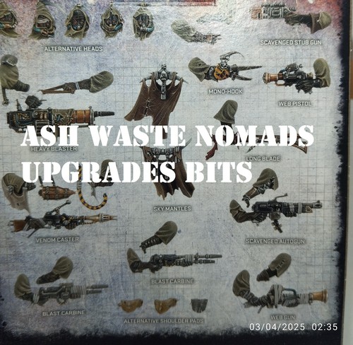 Necromunda ash waste nomads - waste,