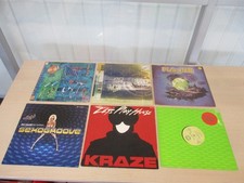 LOT DE 10 VINYLES MAXI - ELECTRO, TECHNO, TRANSE