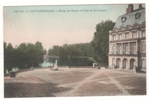 Cpa fontainebleau - cpa,