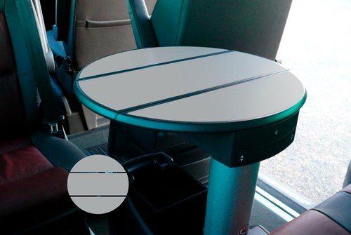 Autocollant table - de,