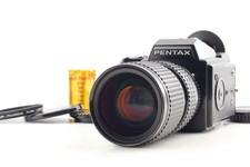 [ Exc+5 ] Pentax 645 6x4.5 Film Camera SMC A 80-160mm f/4.5 Lens From JAPAN