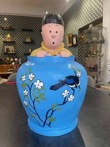 Statuette tintin milou - et,