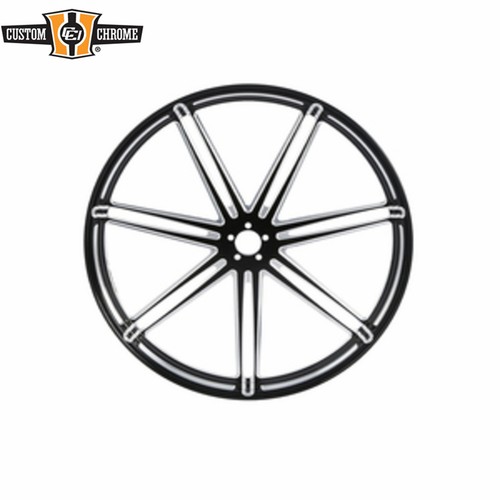 Black anodized front - anodized,
