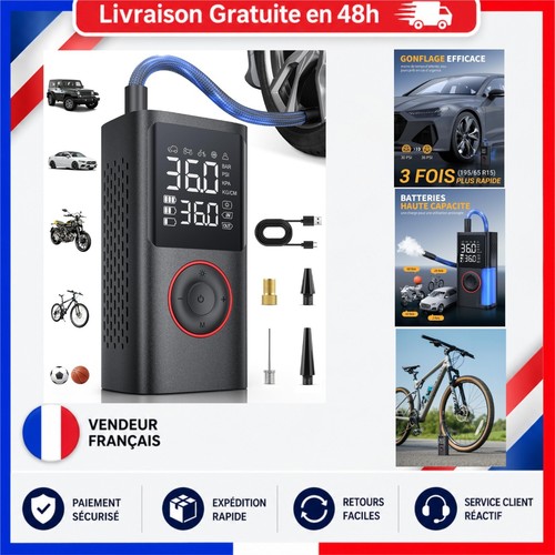 Powools gonfleur pneus voiture - gonfleur,