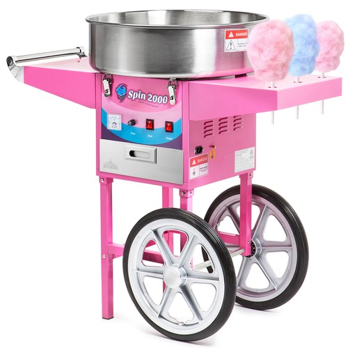 Cotton candy machine - cotton, cart