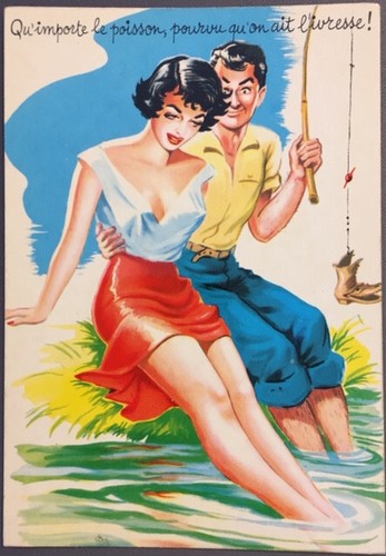 Carte postale humoristique - carte,