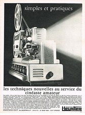 1967 ADVERTISEMENT HITIER 8 & 8mm projector