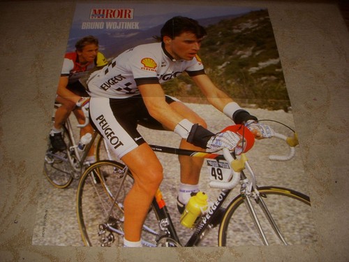 Cyclisme poster bruno wojtinek - cyclisme,