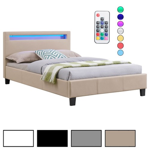 Lit simple avec sommier