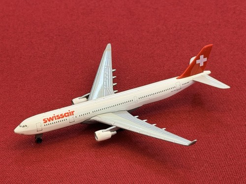 Maquette avion métal swissair - avion,