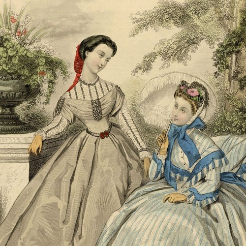 Mode illustrée robe - la,