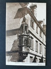 Old postcard 10 Troyes - lantern of the Hotel de Marisy