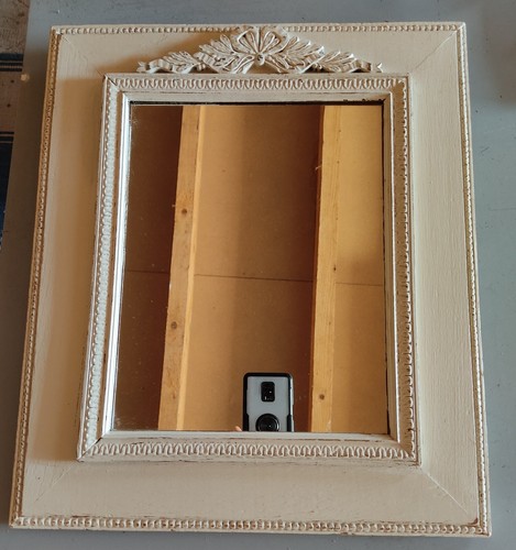 Ancien miroir cadre - , bois