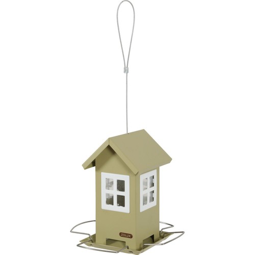 Mangeoire maisonnette vert - , 4