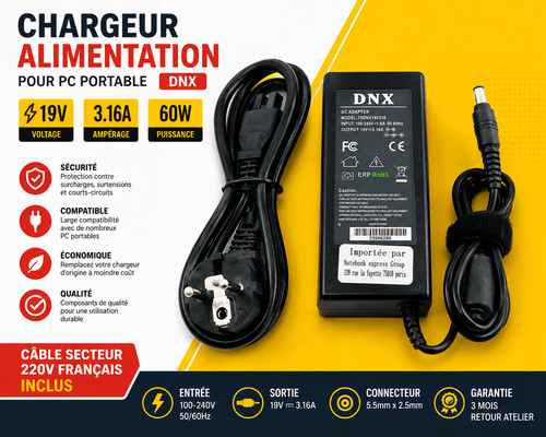 Chargeur alimentation pour