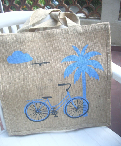 Sac courses naturel - sac,