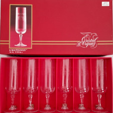 Cristal d'arques  6 flutes a