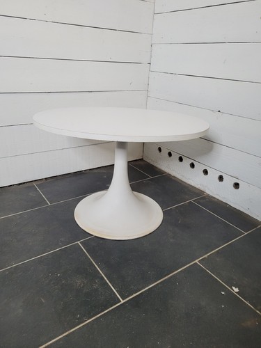 Table basse ovale vintage pied - basse,