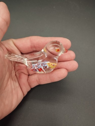 Oiseau cristal soufflé - en,