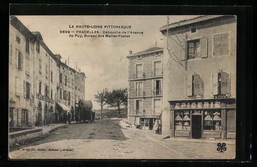Cpa pradelles débouché - cpa, pradelles,