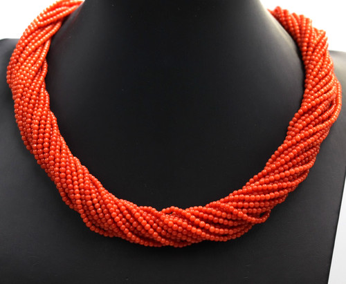 Collier girocollo corail - girocollo, en