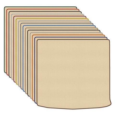 Beige tapis coffre - tapis, velour