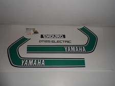 125 DTE YAMAHA TYPE 1G0 EMBLÈMES POUR  RESERVOIR D'ESSENCE +HUILE +GRILLE 