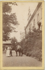 A. Varady, France, Morschwiller Un enfant sur un cheval A. Varady, France, Mors