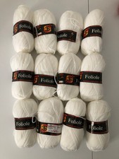 Lot de 12 pelotes de laine à