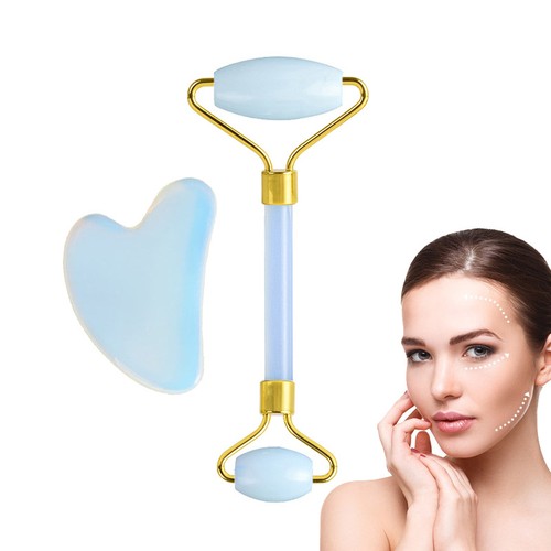 Rouleau massage facial - rouleau,