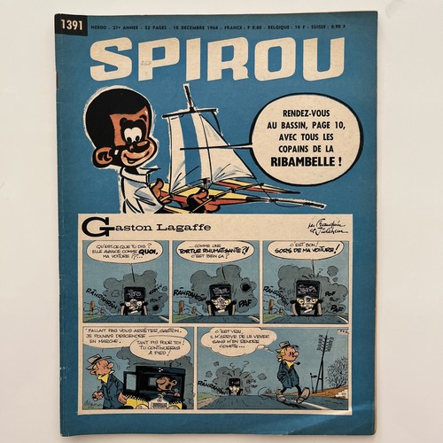 Spirou hebdomadaire 1391 - spirou, n°