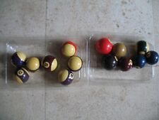 Antique Billiard Balls Lot of 14