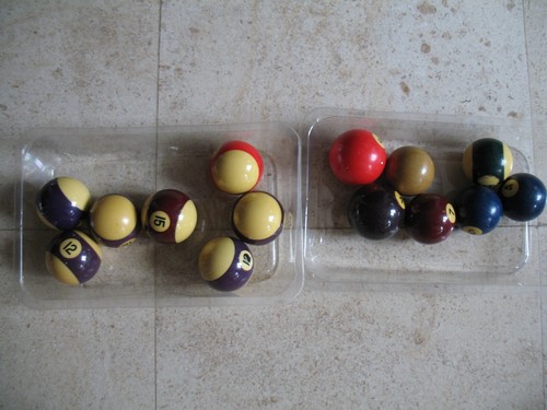 Boules billard anciennes - boules,
