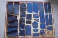 X33/ ANCIEN LOT MECCANO VINTAGE BLEU