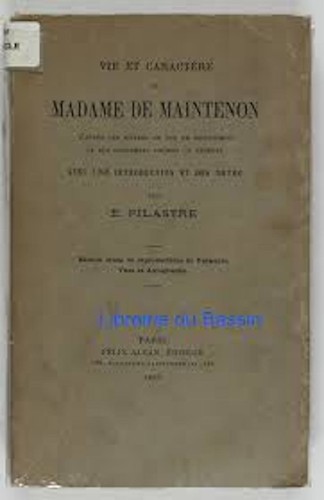 Vie caractère madame de - de,