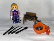 Playmobil barbecue woman accessories terrace Victorian 1900 5326 70896 house