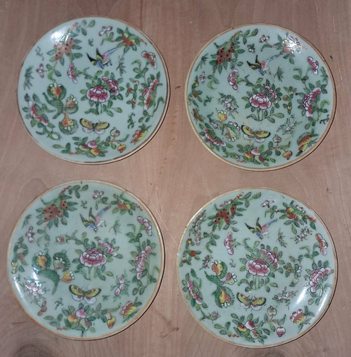 Lot assiettes porcelaine - de, 4