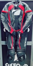 Combinaison De Course En Cuir Pour Homme Spada 1 Pièce Moto Sportive