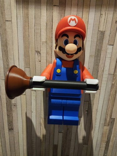 Personnage geant toilet paper - toilet,