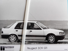 Photo presse  PEUGEOT 309 GTI