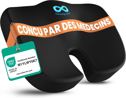 Coussin assise mousse mémoire - coussin,