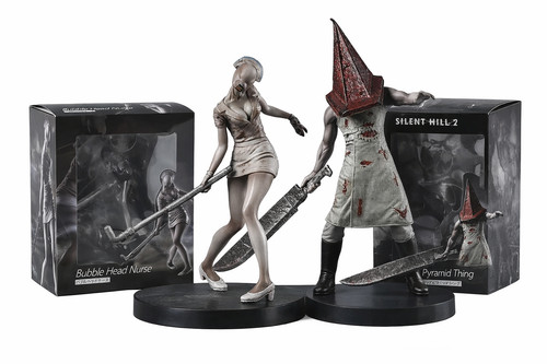 Figurine pyramid head - head, bubble