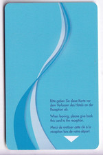 CARTE / CARD  HOTEL CLE KEY 