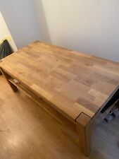 Table basse chêne huilé