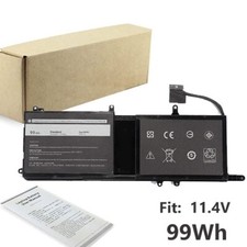 Batterie 11.4V 99Wh 01D82 9NJM1 0HF250 pour DELL Alienware 15 2018 R3 R4 ALW17C