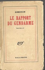 Georges SIMENON LE RAPPORT DU