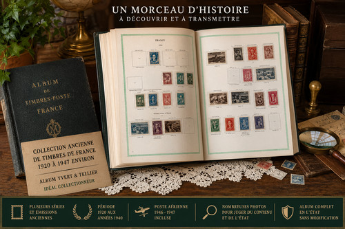 Album timbres france yvert - album,